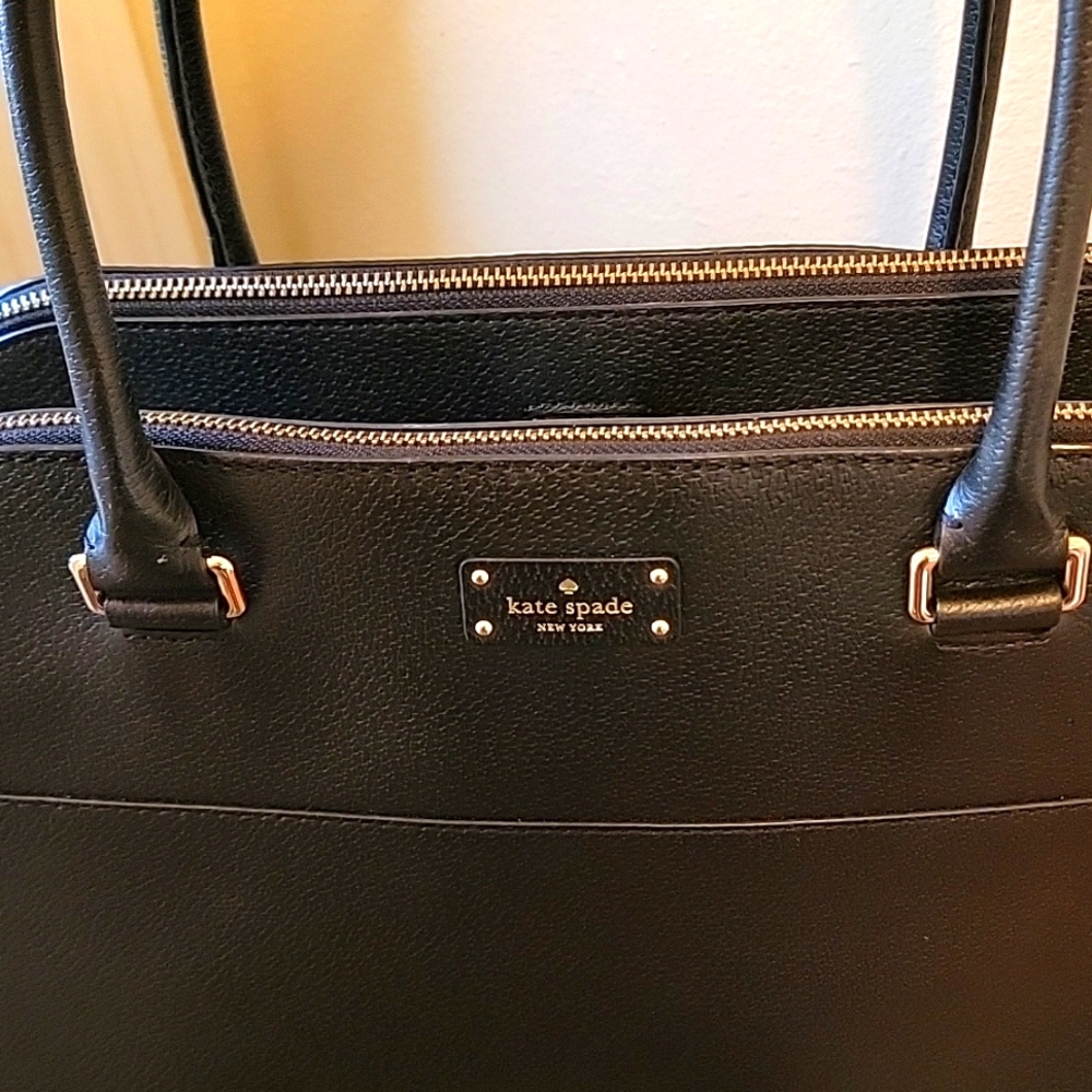 Kate Spade Terri Grove St. Black Leather - Picture 2 of 10